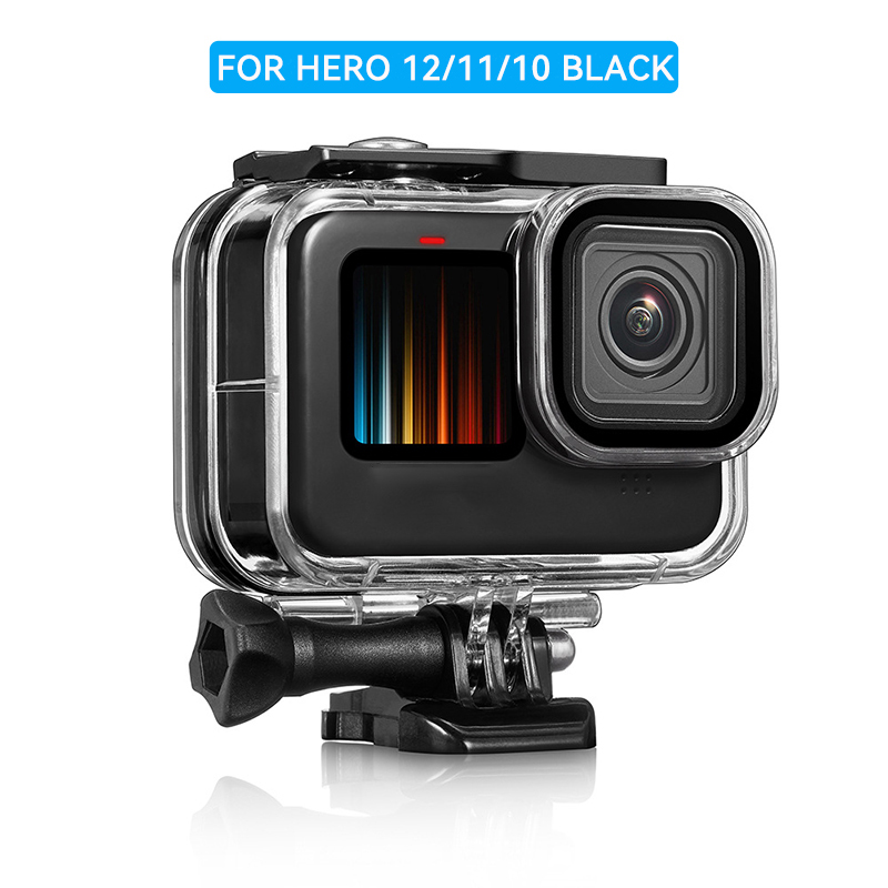 Gopro Action Camera Hero 12 Black - Custodia impermeabile 60M per GoPro Hero