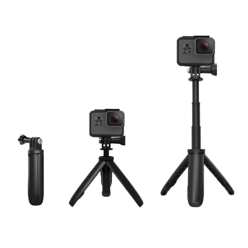 Gopro Action Camera Hero 12 Black - Mini treppiede allungabile treppiede pieghevole monopiede