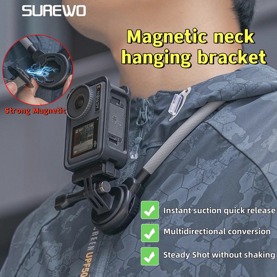 SUREWO Supporto magnetico per  - Gopro Action Camera Hero 12 Black recensione e prezzo