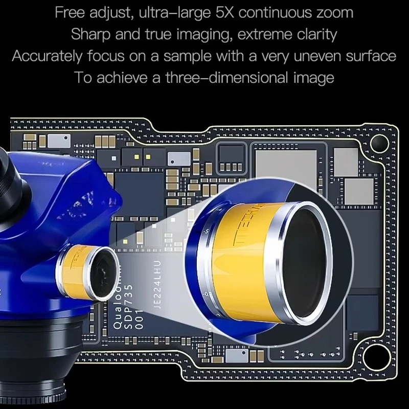 Microscopio Stereo Trinoculare - Electronics Repair Degree recensione e prezzo