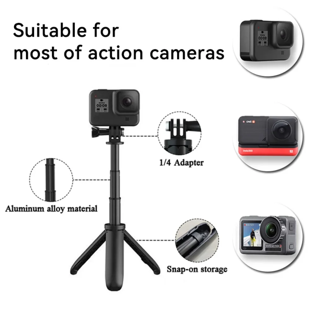 Mini treppiede allungabile tre - Gopro Action Camera Hero 12 Black recensione e prezzo